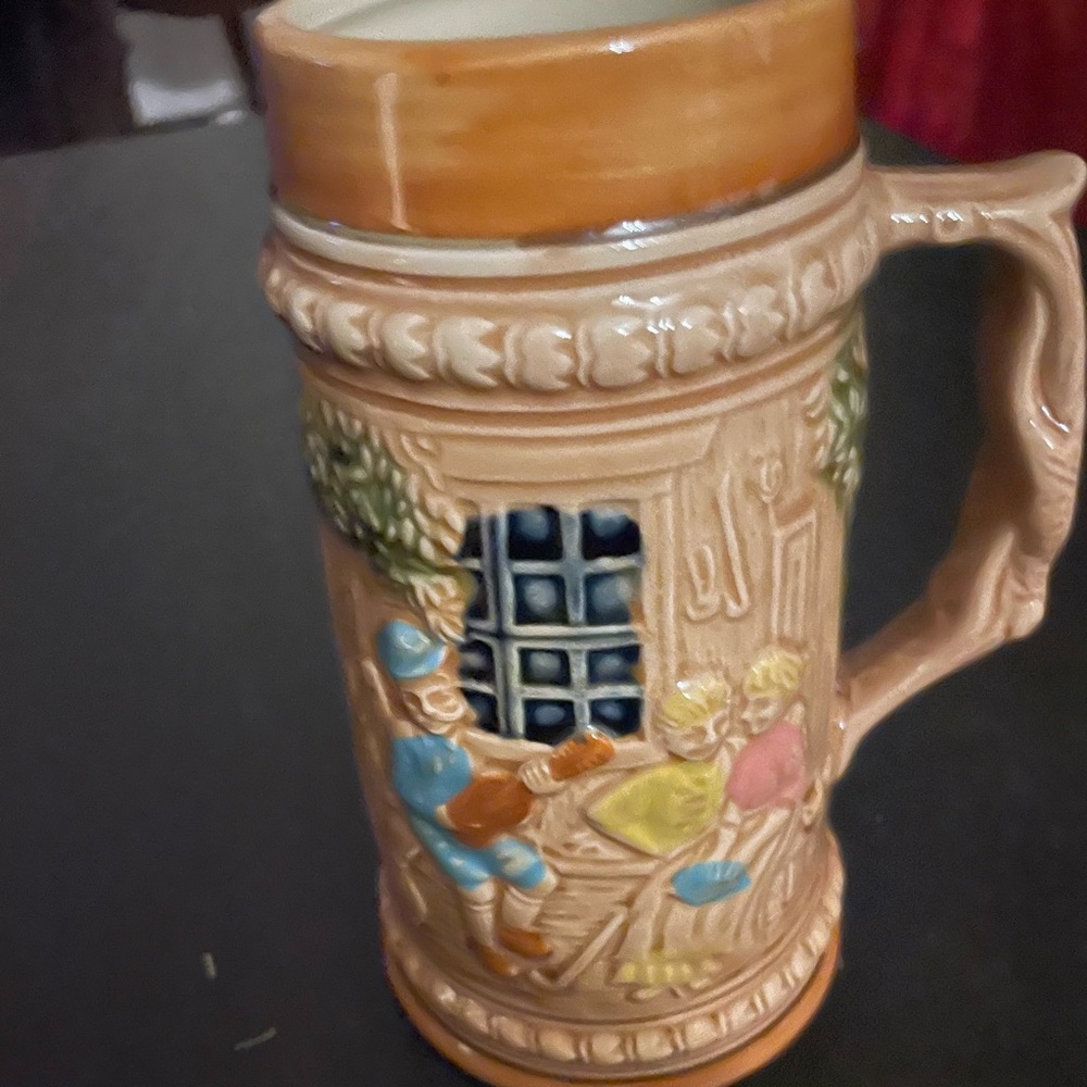 Vintage beer steins made in Japan